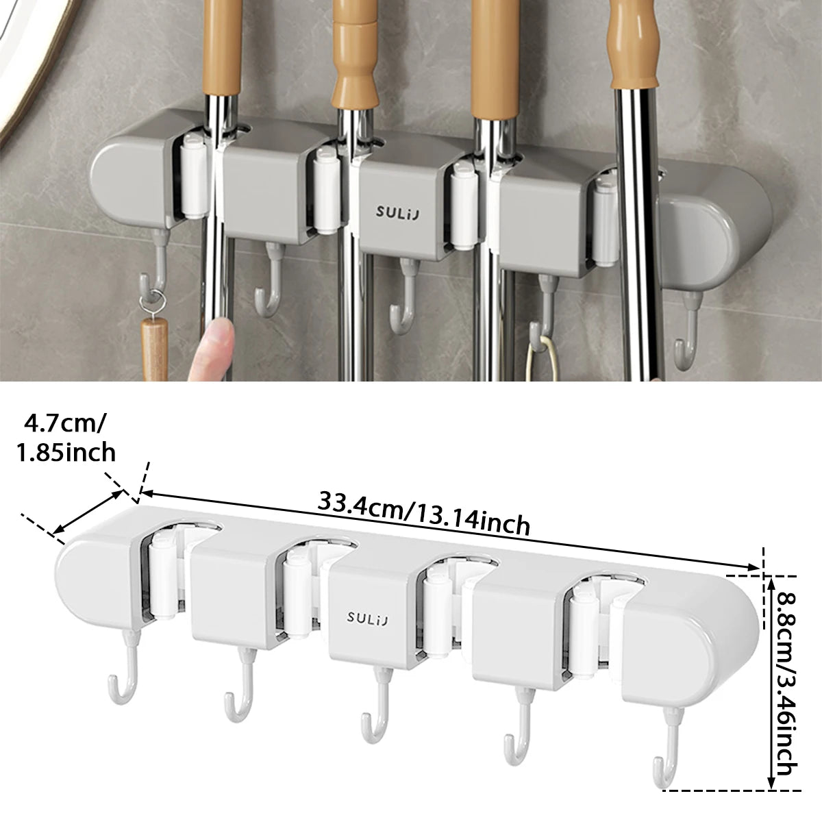 Mop Hook Holder