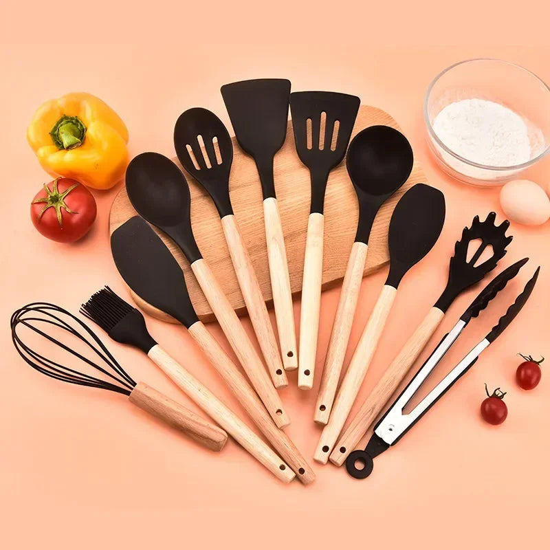 Silicone Cooking Utensils Set