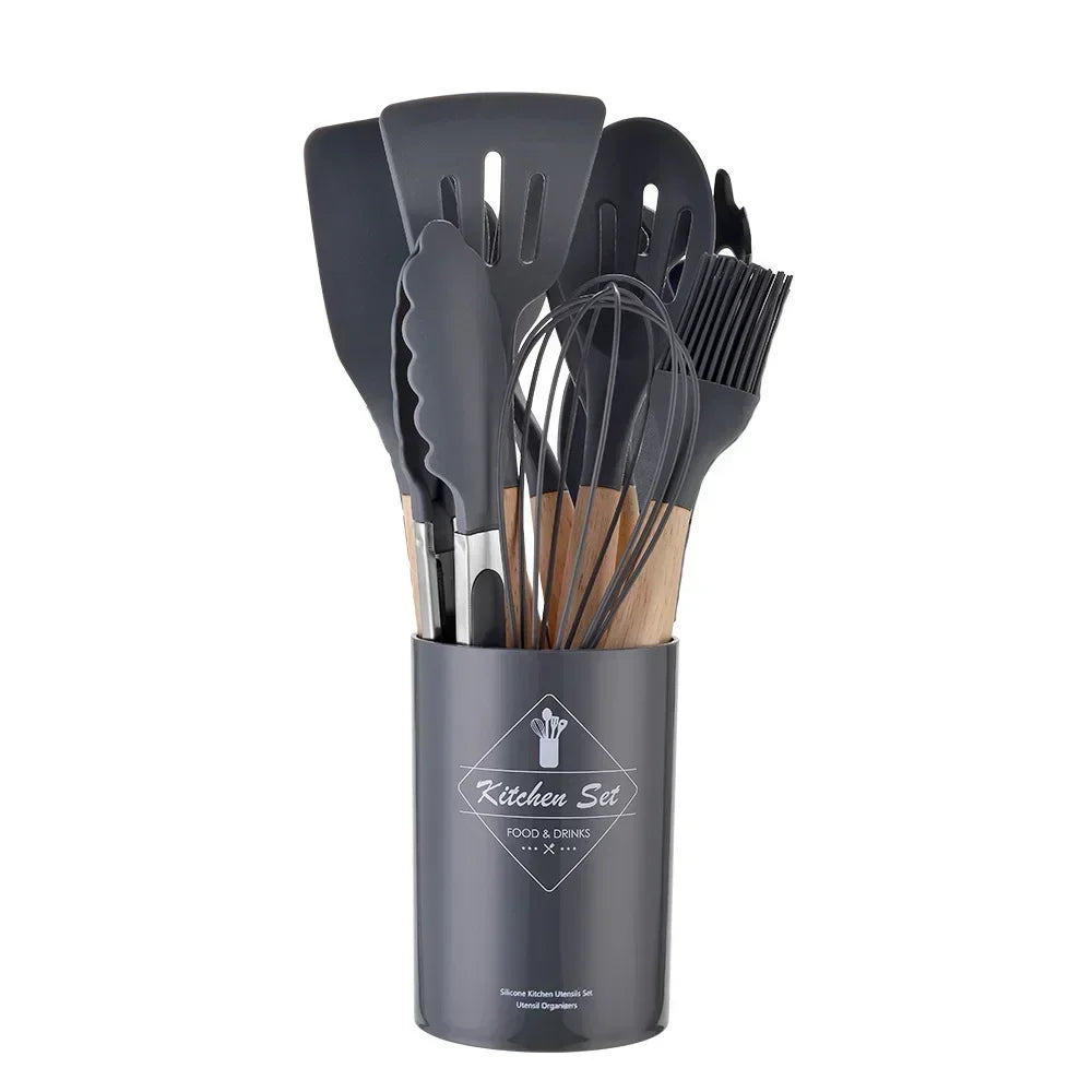 Silicone Cooking Utensils Set