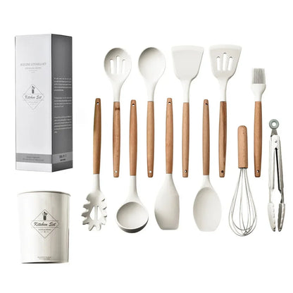 Silicone Cooking Utensils Set