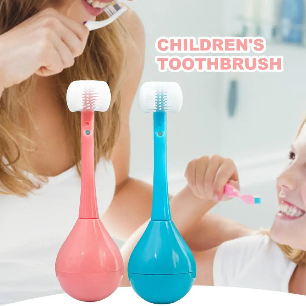 Three-Sided Toothbrush