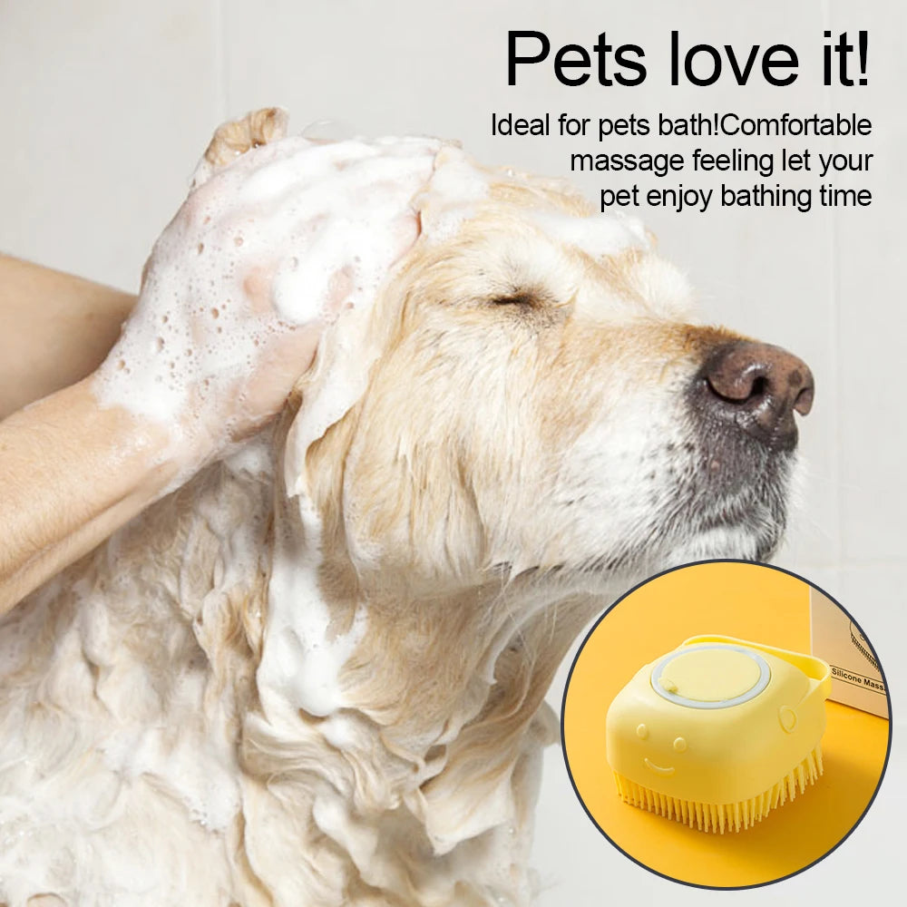 Dog Shampoo Brush