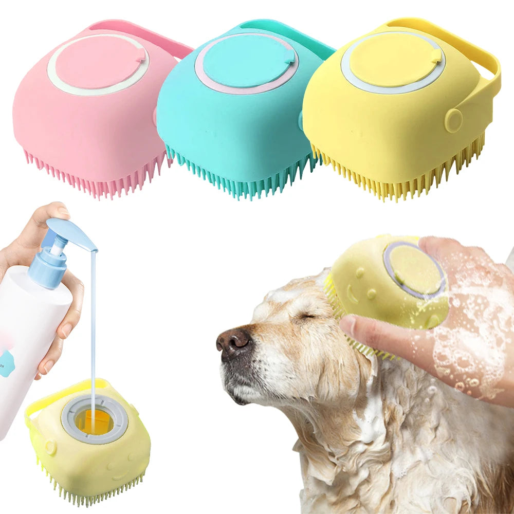 Dog Shampoo Brush