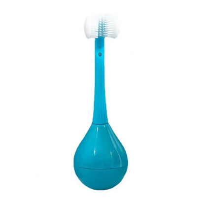 Three-Sided Toothbrush