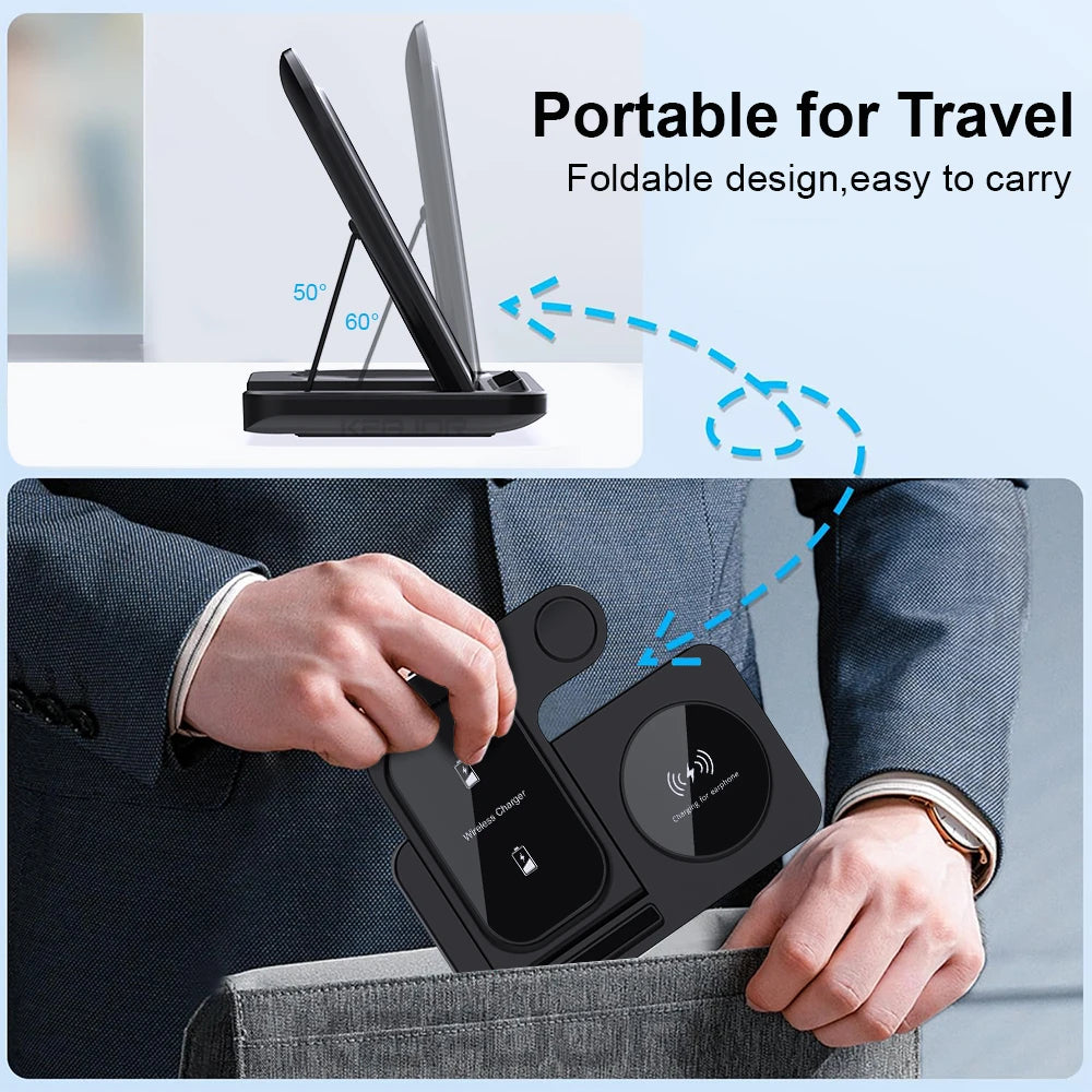 3 in 1 Foldable Wireless Charger