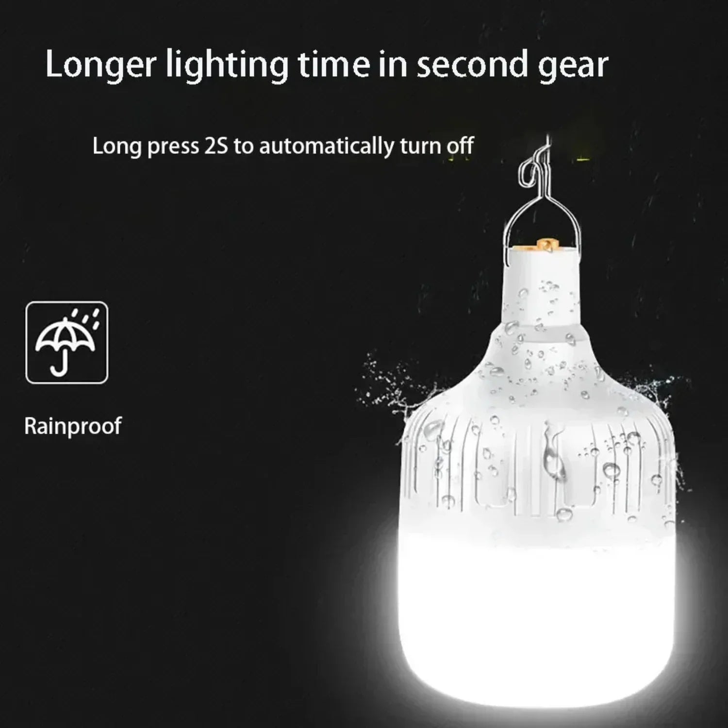 Portable LED Camping Flashlight