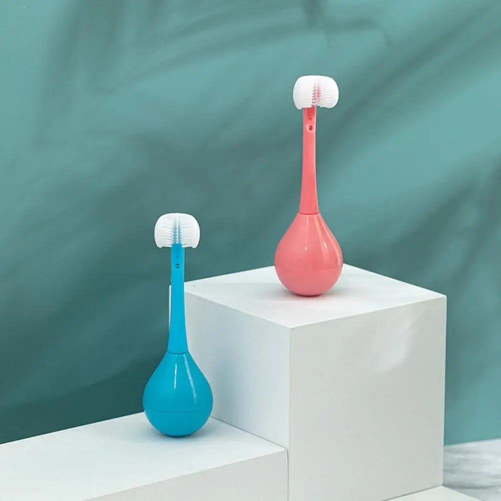 Three-Sided Toothbrush