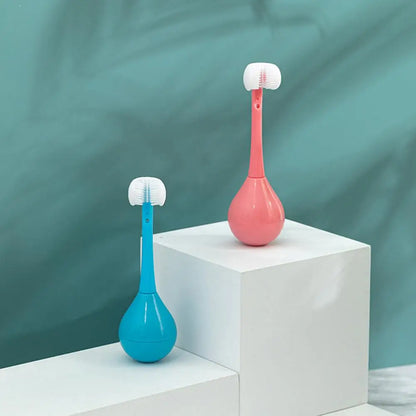 Three-Sided Toothbrush