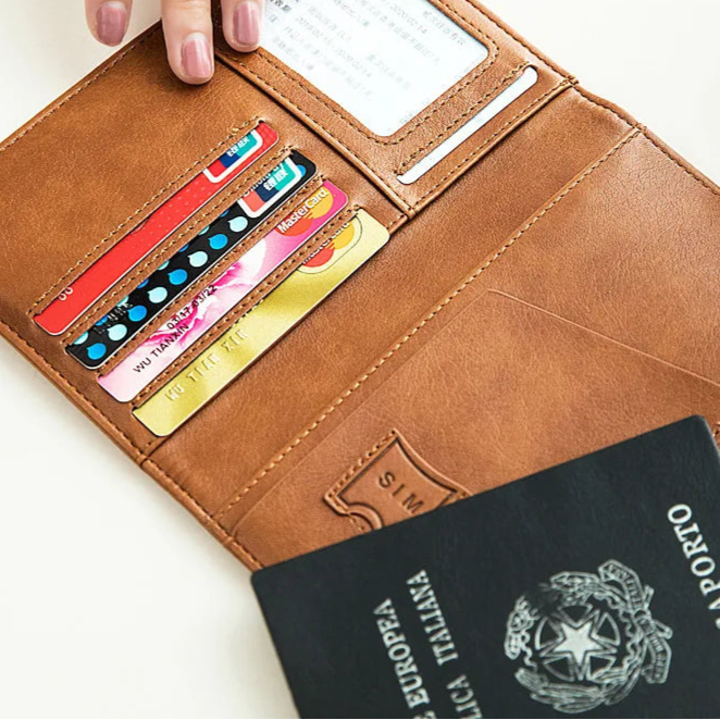 Unisex Travel Passport Holder