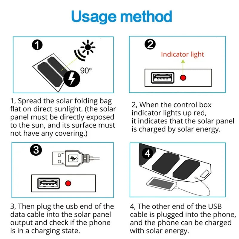 Foldable Solar Charging Panel