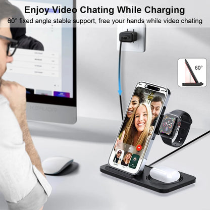 3 in 1 Foldable Wireless Charger